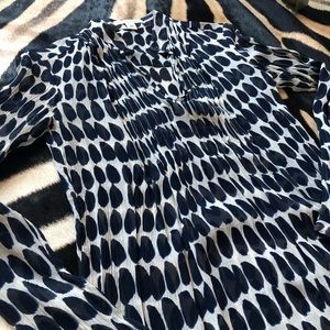 BR Polka Dot Silk Blouse